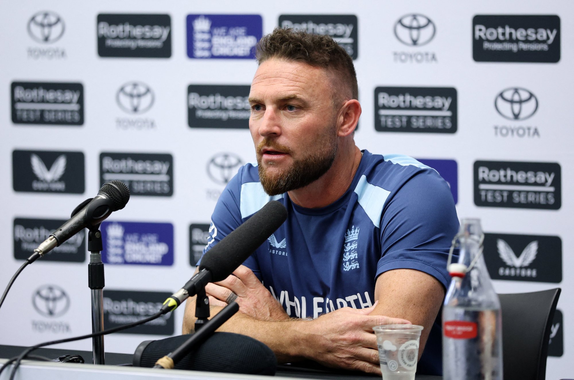 Brendon McCullum reveals Ben Stokes showdown as England respond to rift rumours