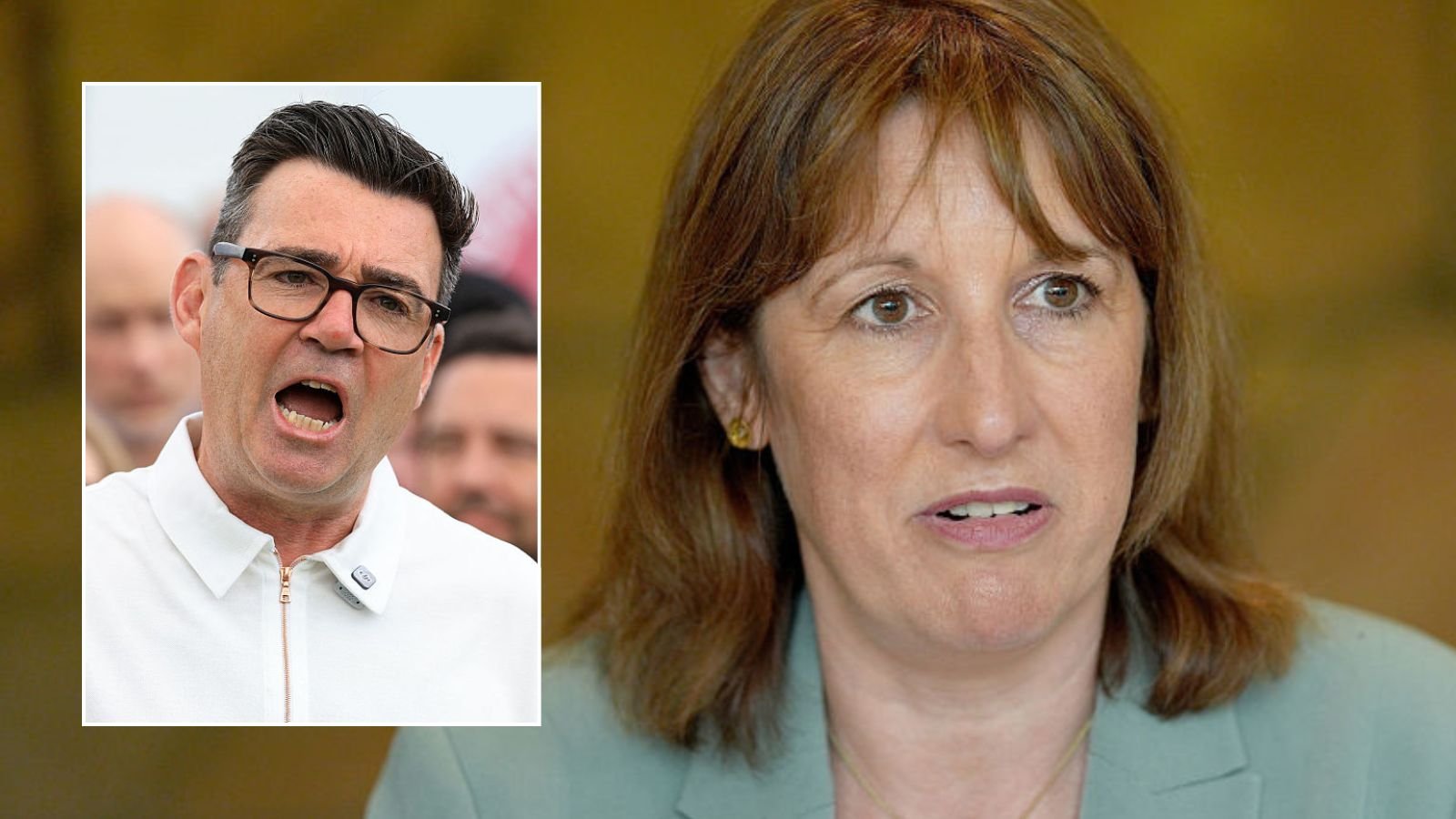 Rachel Reeves to be SACKED as Chancellor in shock demotion plan under Andy Burnham
