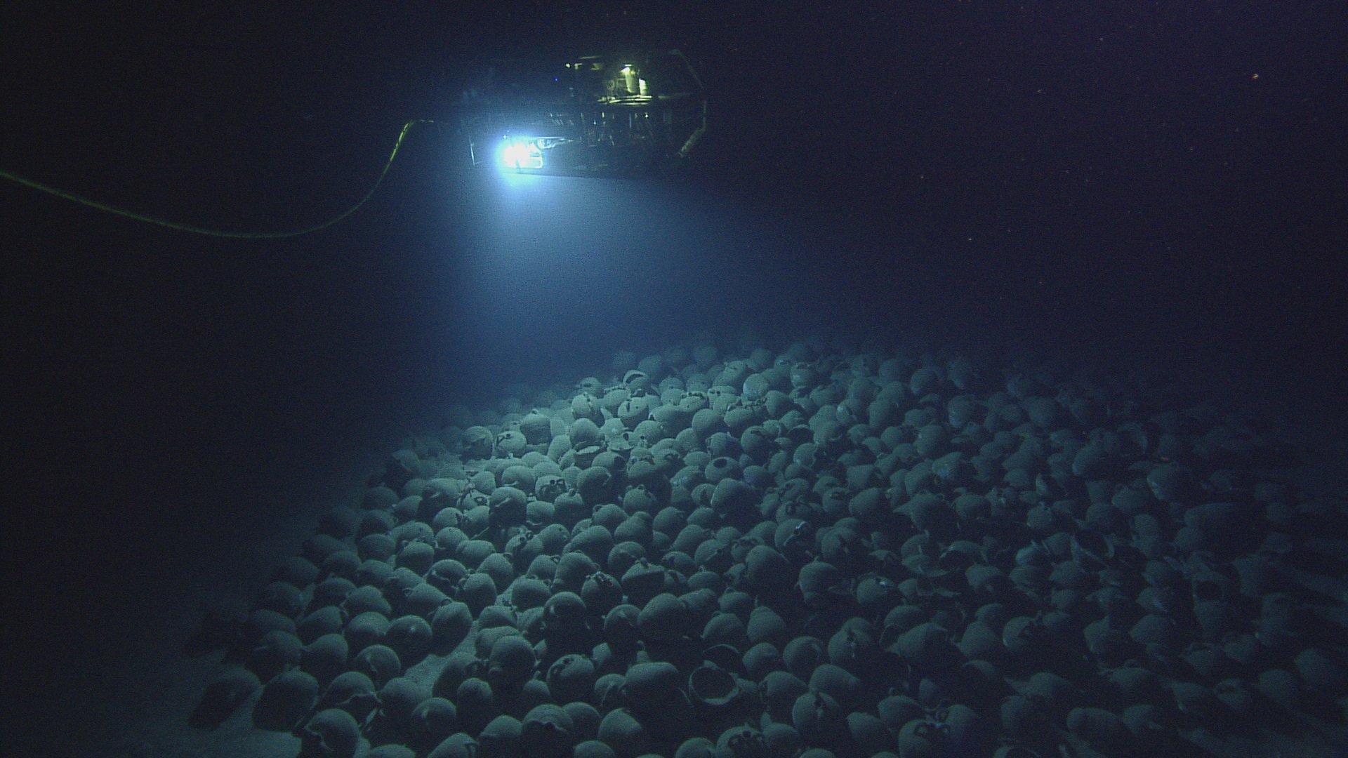 Divers stunned as untouched piece of history rises from Mediterranean seabed after 1,000 years