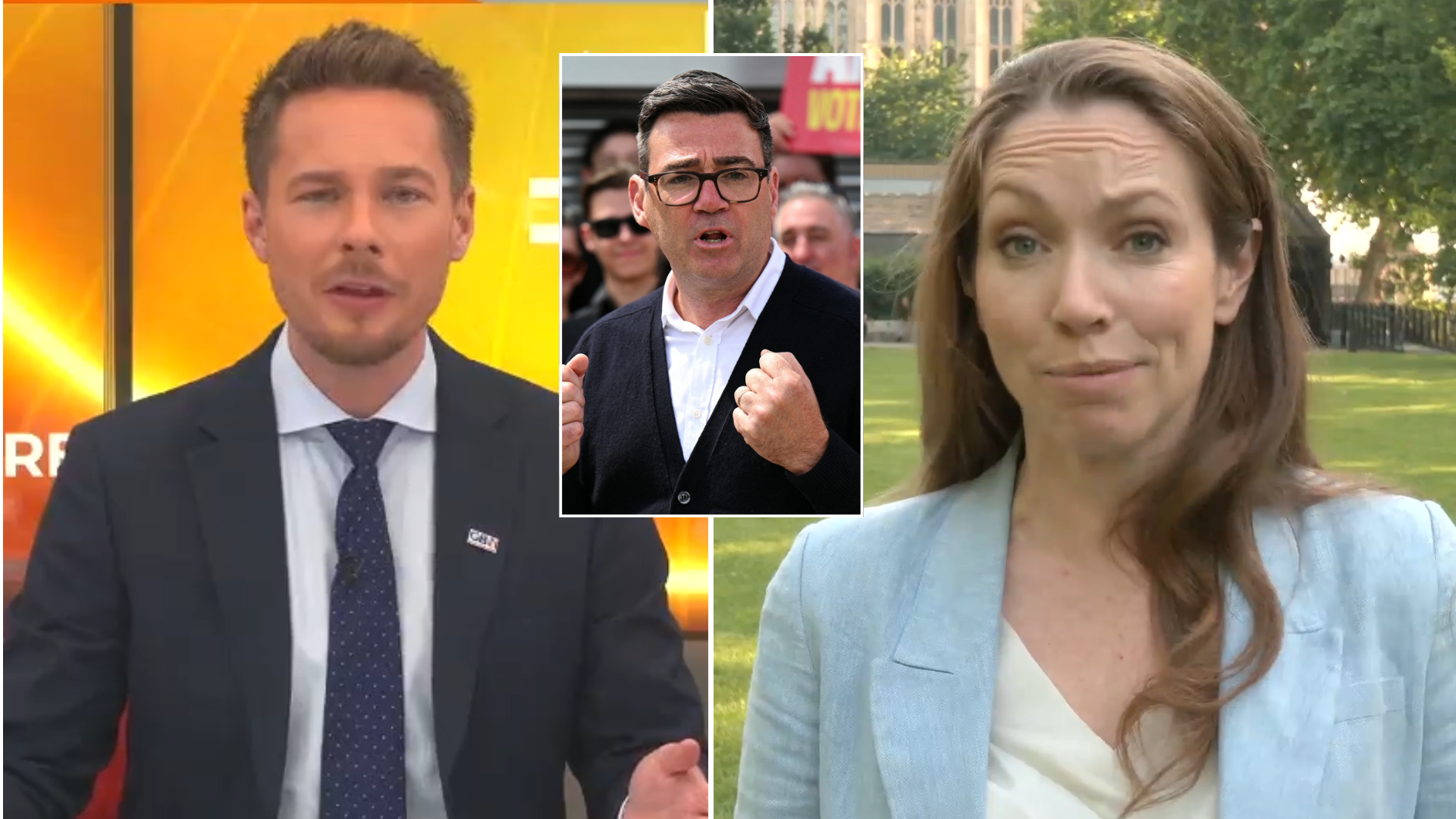 ‘He‘s a backbencher!’ Alex Armstrong clashes with Labour minister over Andy Burnham receiving No10 briefings