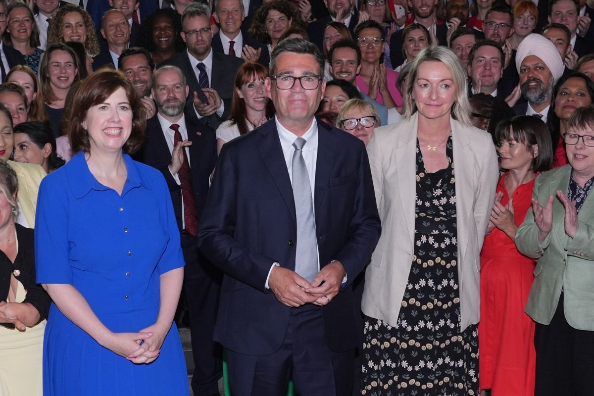 'Doesn't know what a woman is!' Andy Burnham blasted for being hailed as 'Labour's first female PM'