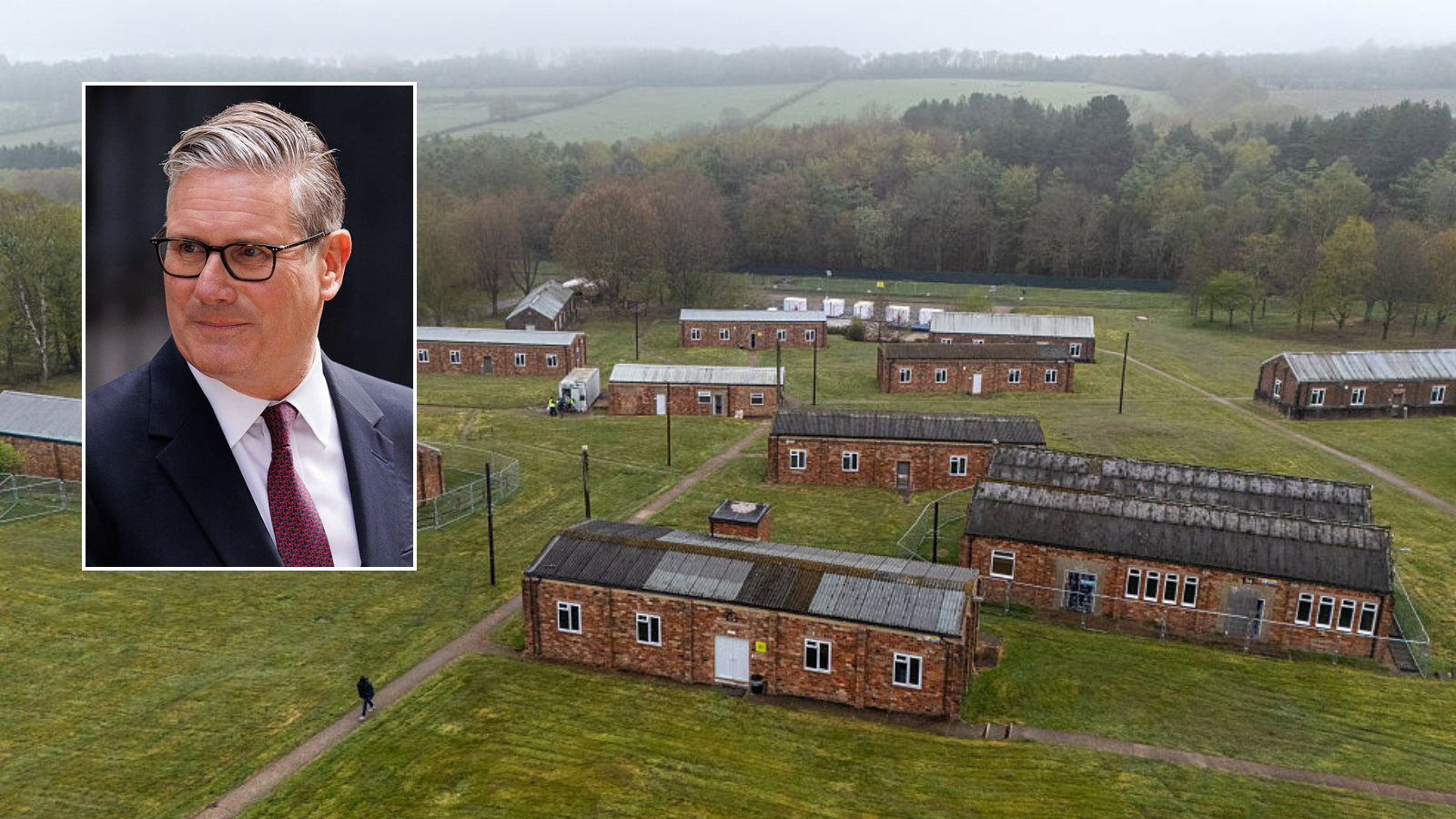 Home Office asylum seeker military camps plan faces fury as Labour seats avoid 5,000 migrants