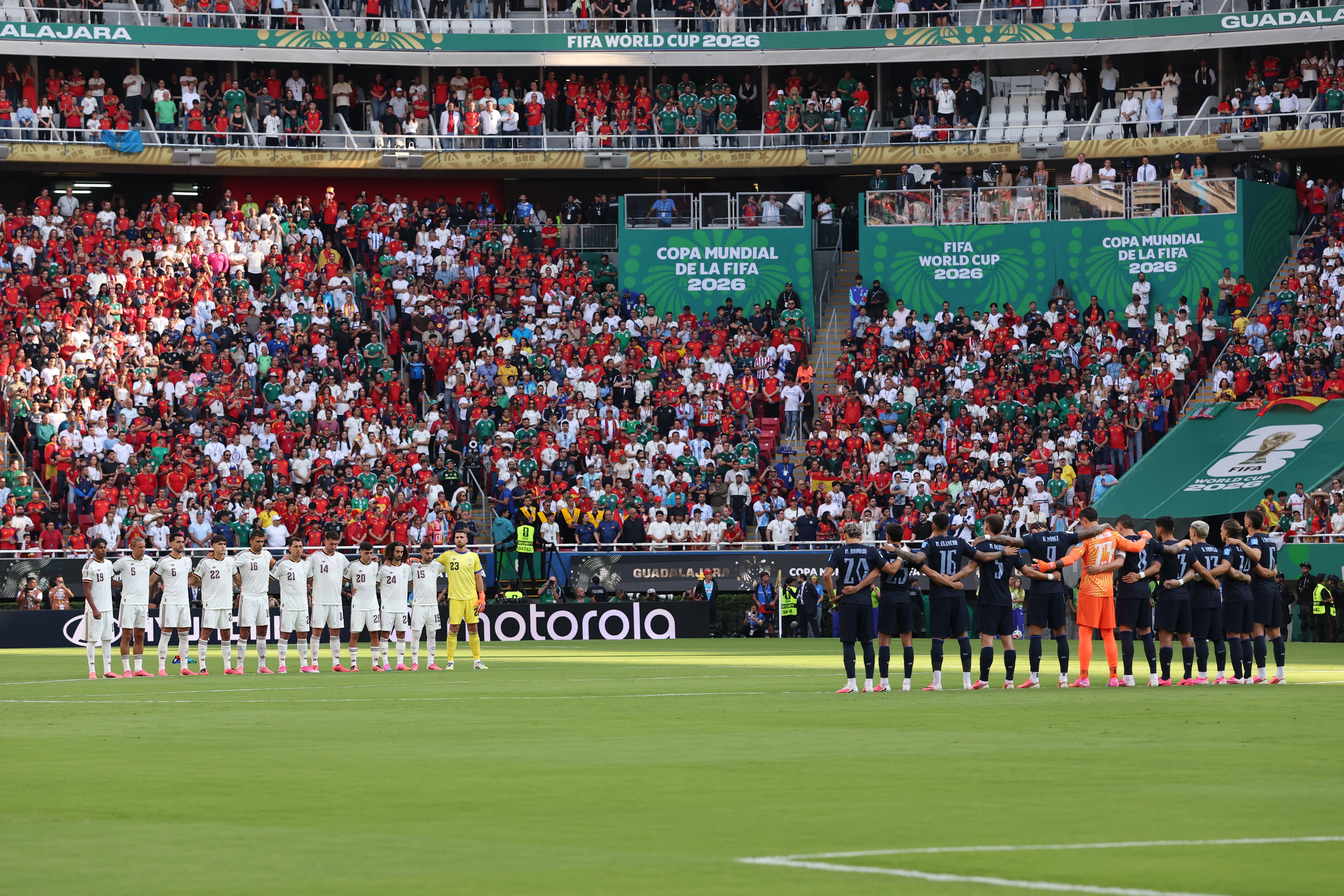Outrage as World Cup fans disrupt minute's silence for Venezuela earthquake victims