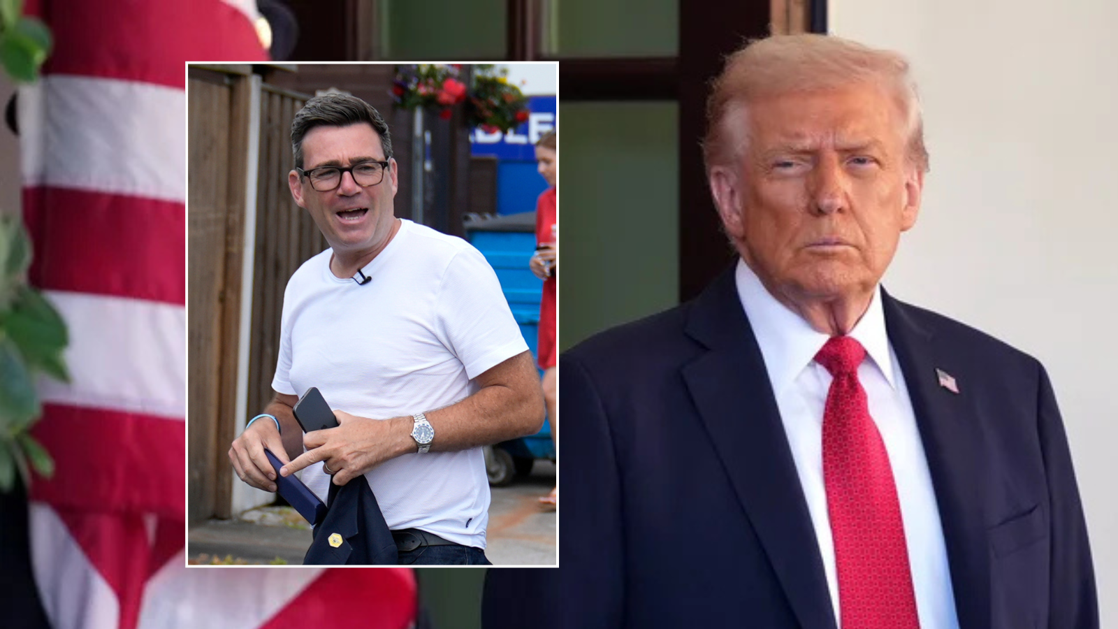 Donald Trump brews early clash with Andy Burnham over Britain's faltering defence spending