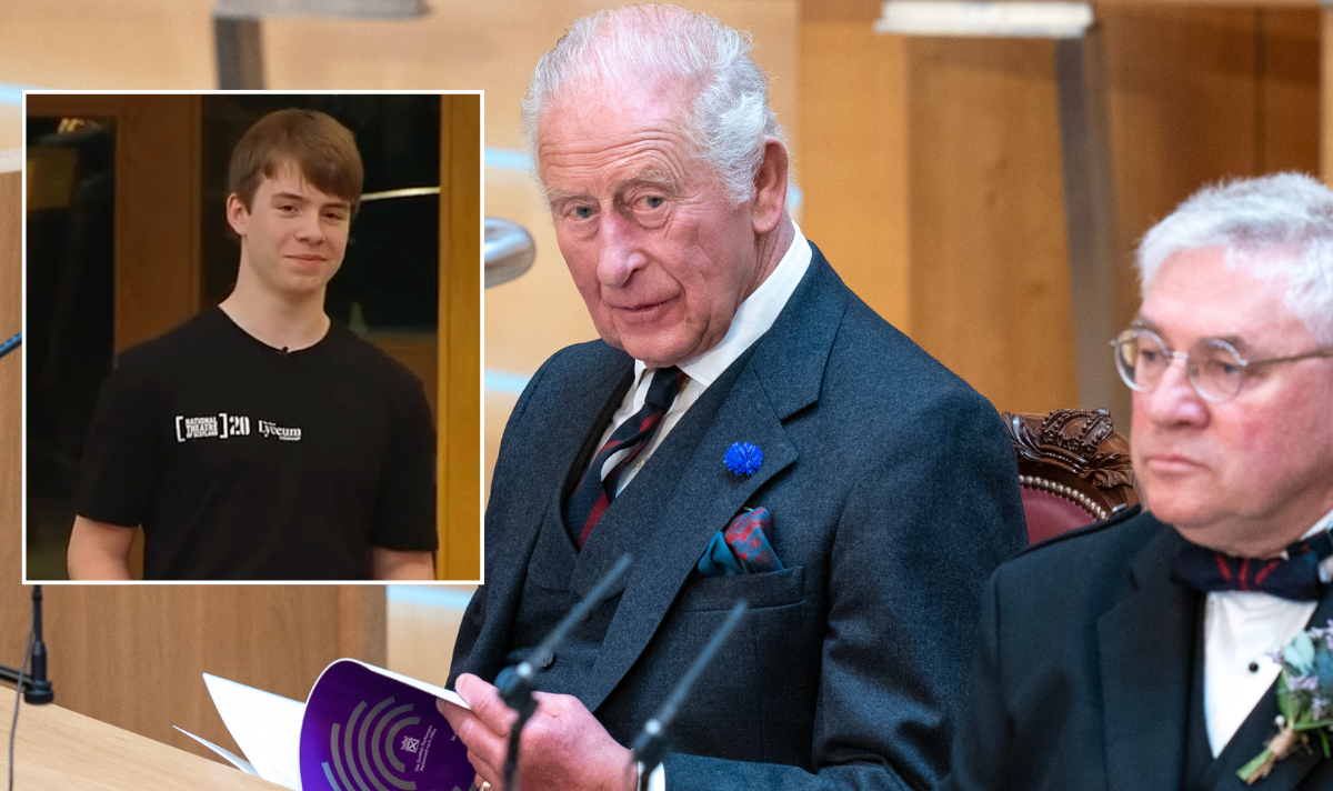 Fury as King Charles made to watch 'anti-British' performance at Scottish Parliament opening
