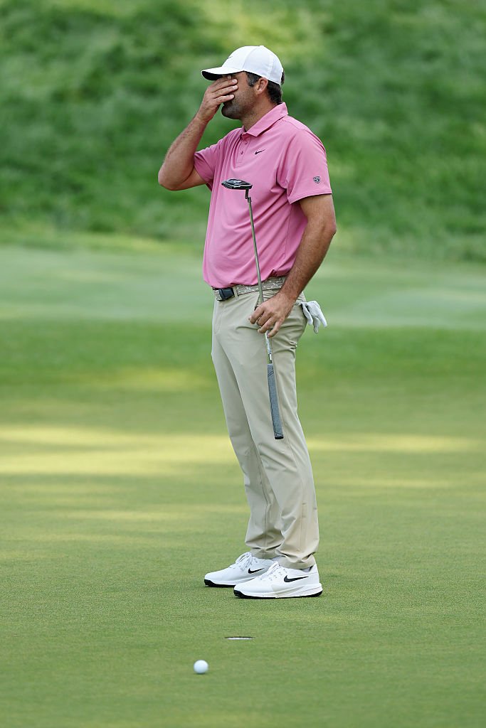 Scottie Scheffler misses two-foot putt in play-off against Viktor Hovland to lose Travelers Championship