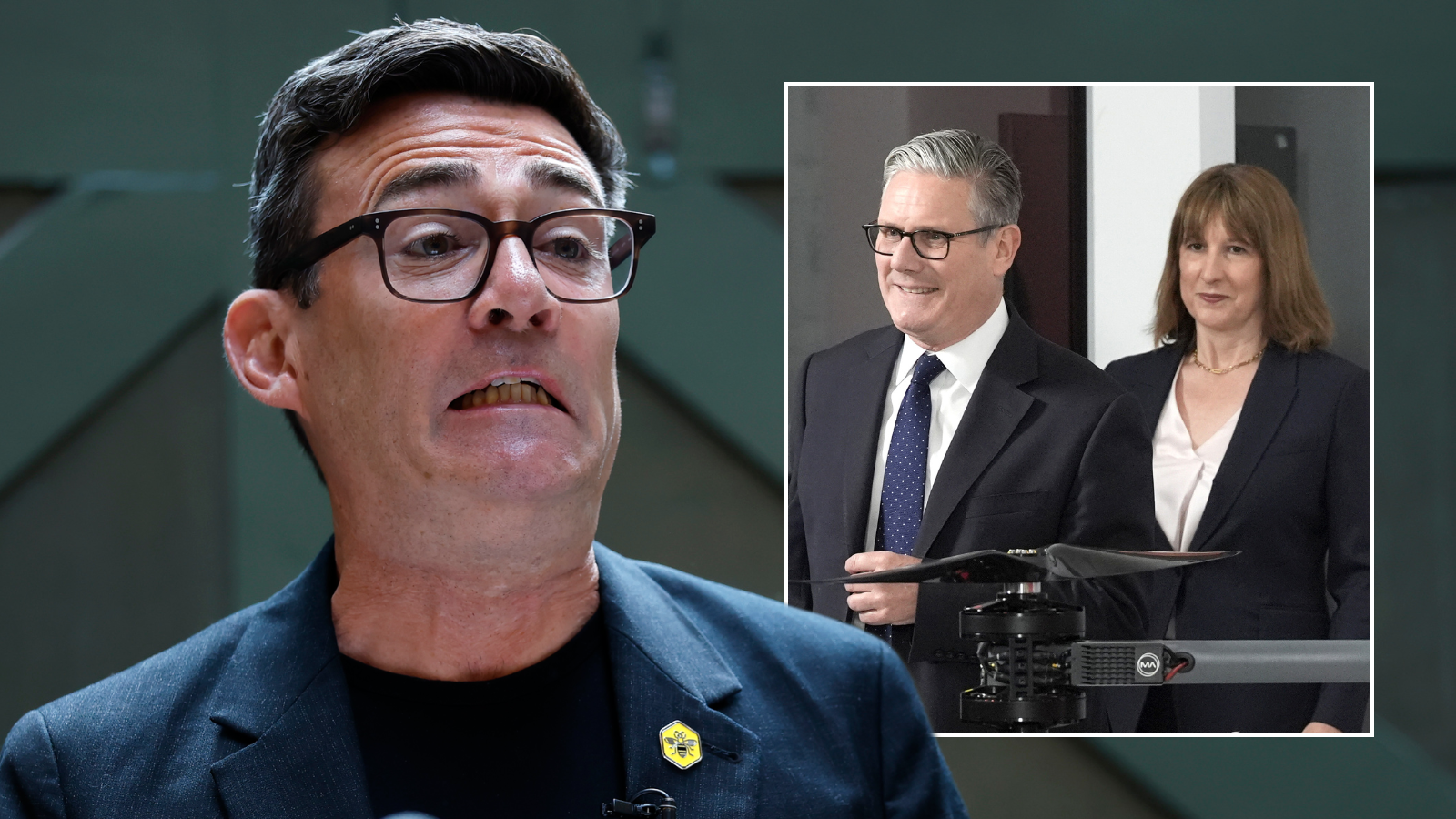 Andy Burnham 'deliberately handed £4.7B Budget black hole' in surprise 'poison pill' from Keir Starmer
