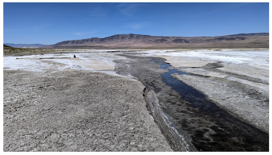 View of Apex Resources' Lithium Creek project in Nevada