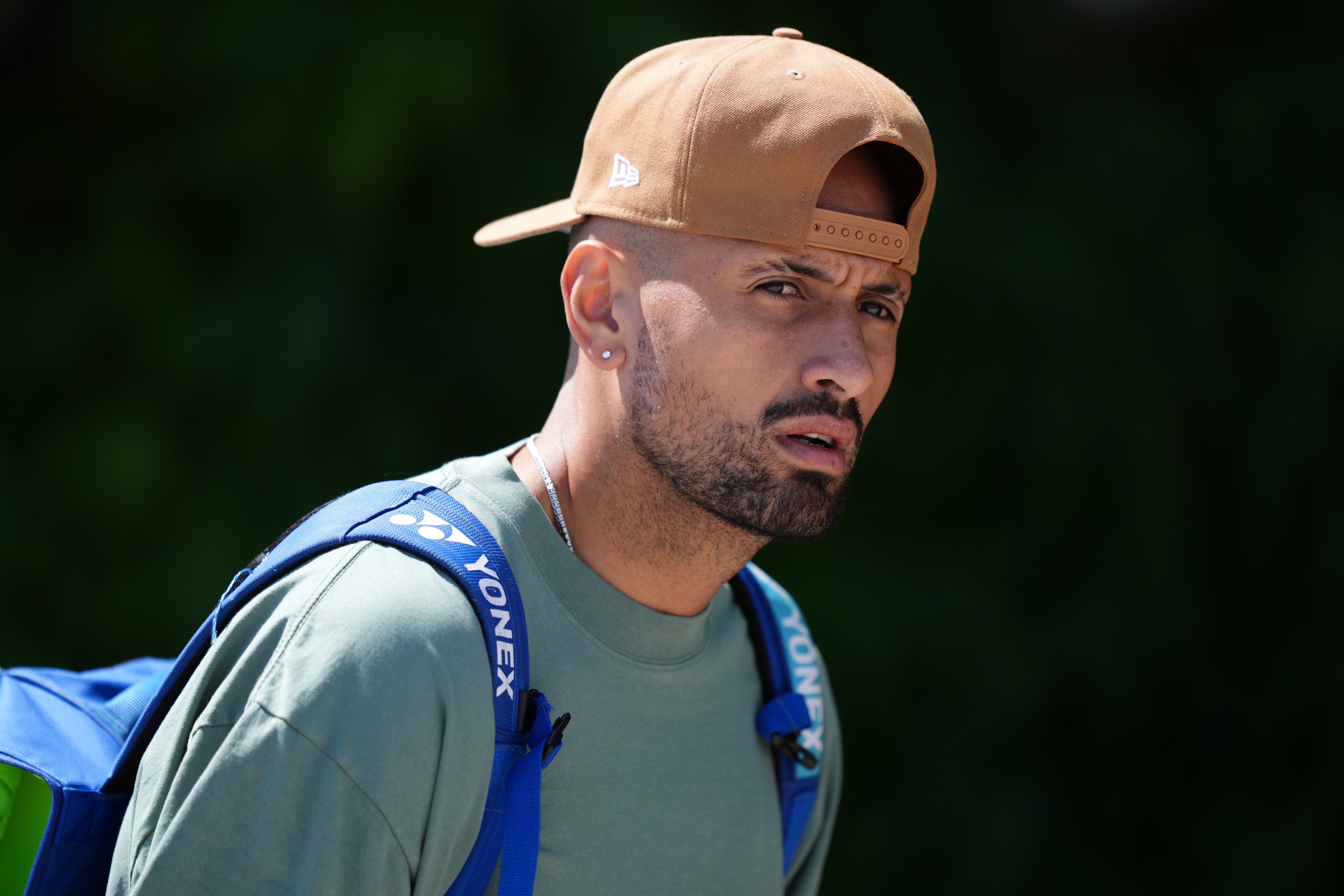 Nick Kyrgios says he played his 'last Wimbledon' after doubles loss