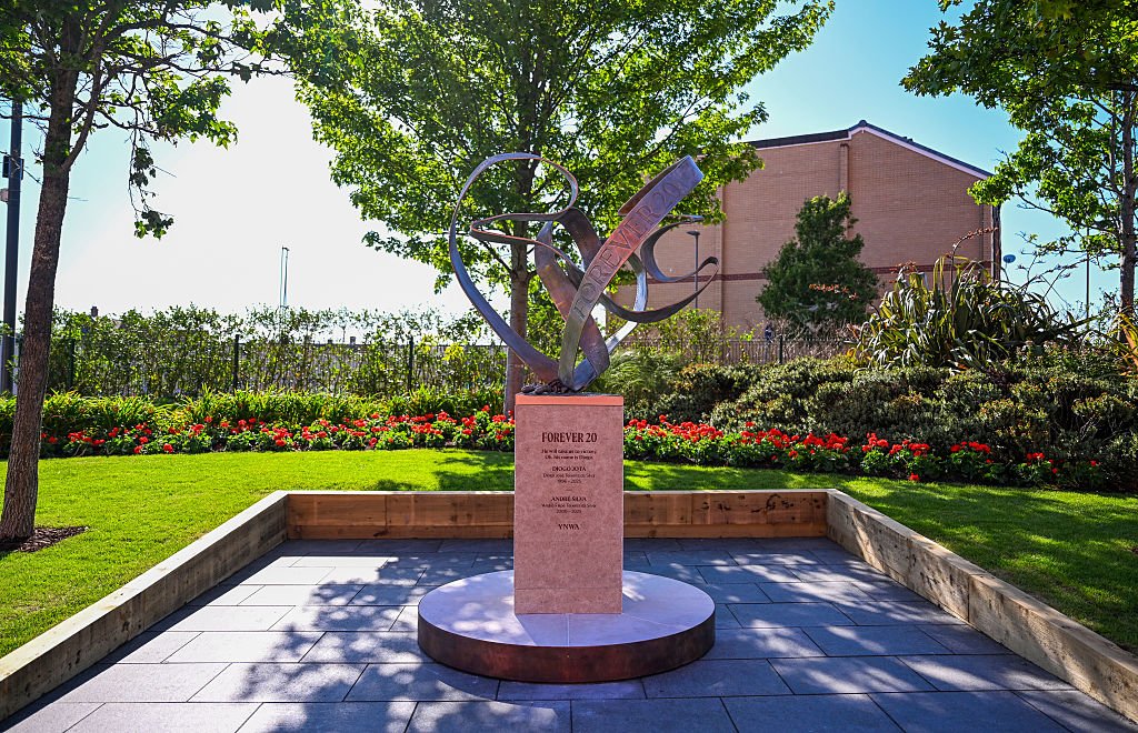 Liverpool unveils memorial for Diogo Jota ahead of first anniversary of late forward's death