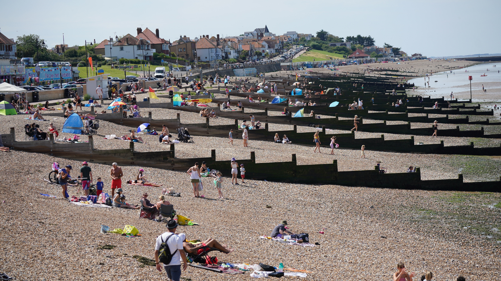 Britain hit by weather alerts in six regions as UK basks in 33C heat