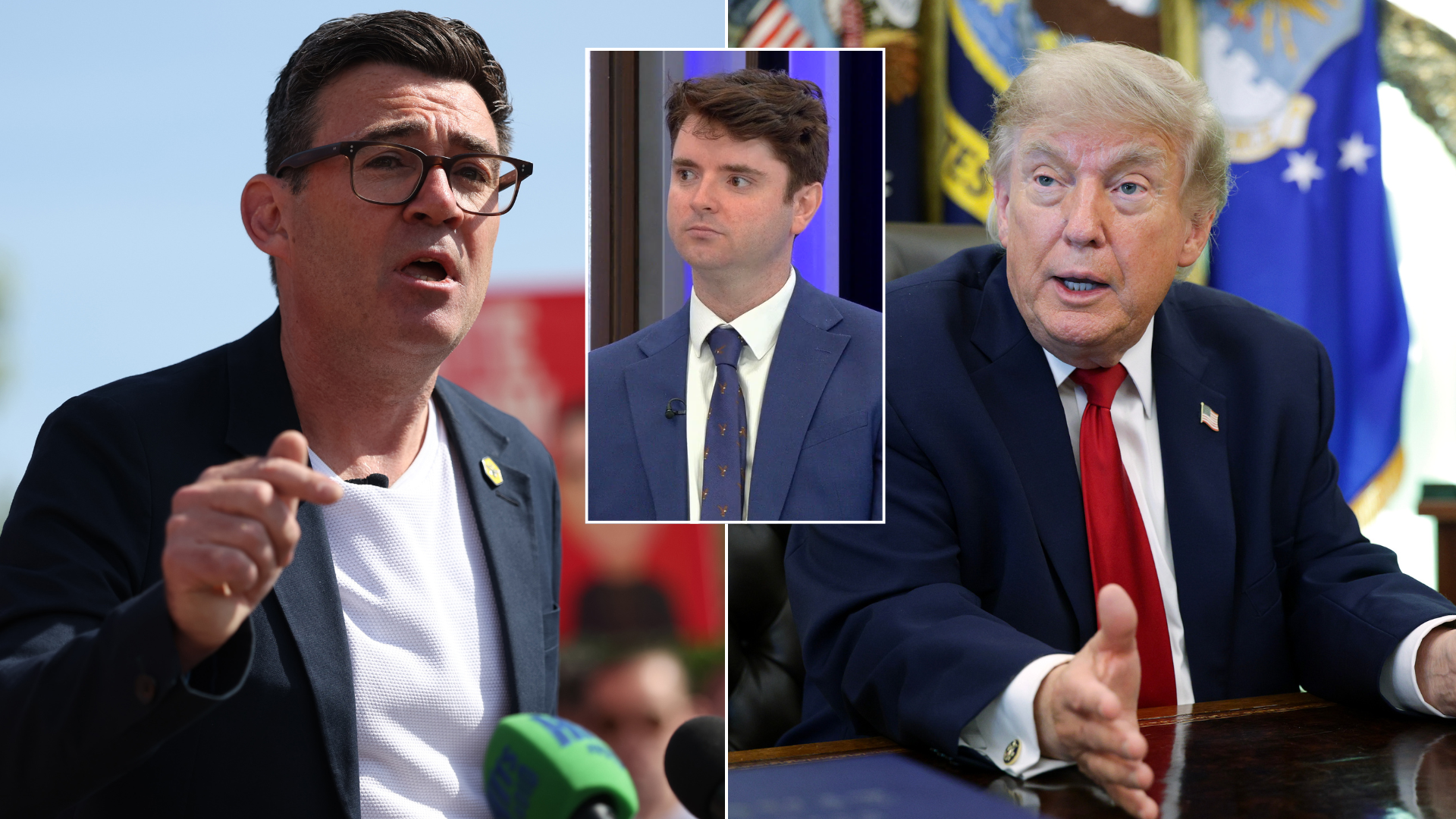 Labour MPs expected to tell Andy Burnham to be ‘combative’ with Donald Trump, US expert warns
