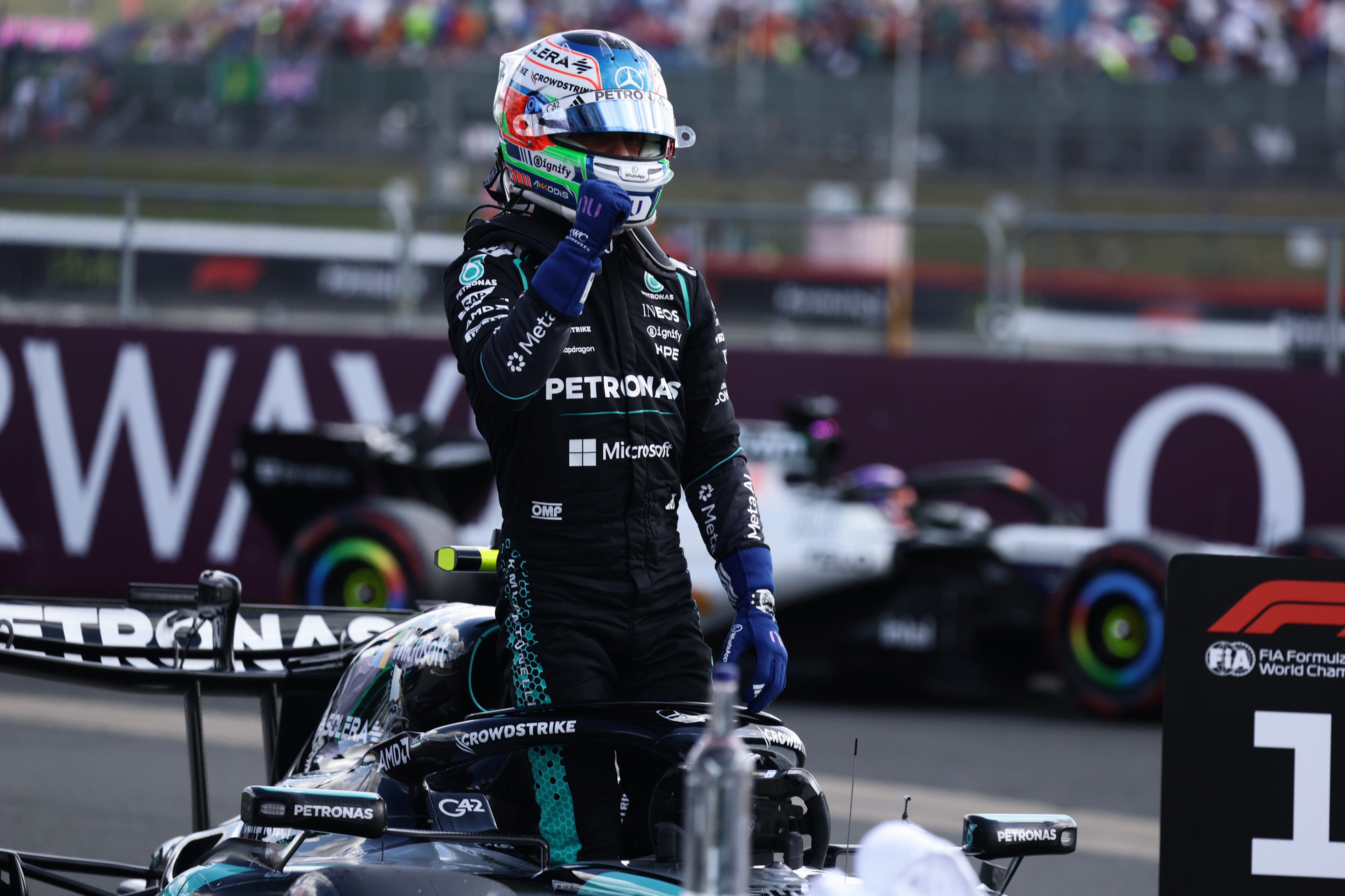Kimi Antonelli makes 'stressed' admission after securing pole for British Grand Prix