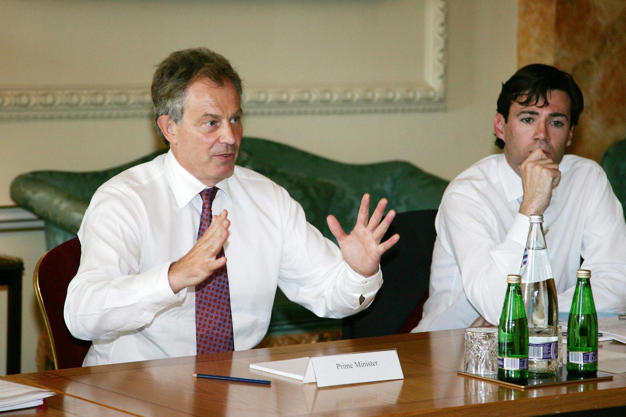 Tony Blair issues last-ditch plea to Andy Burnham amid market panic over would-be PM's plans