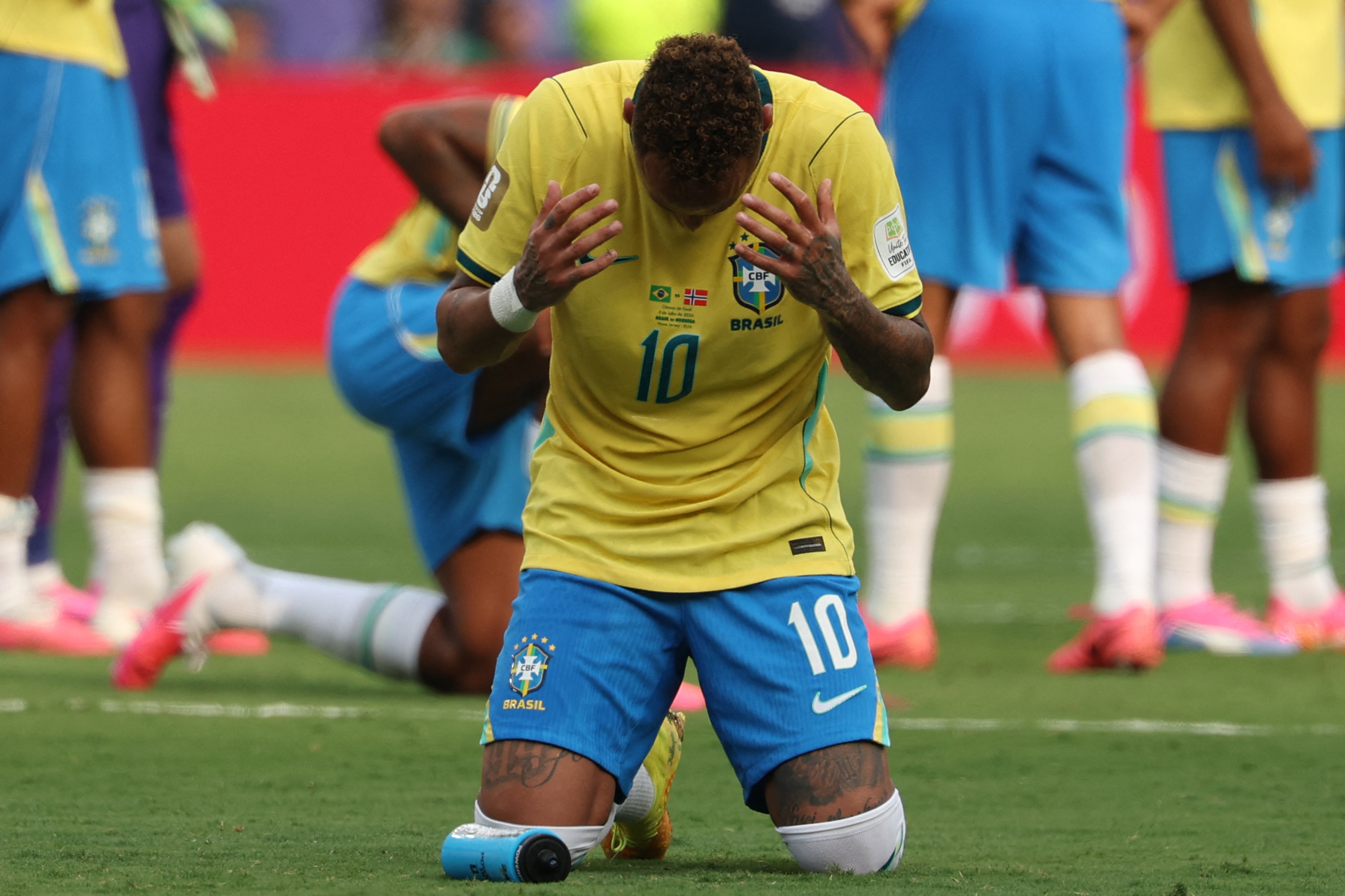 Neymar announces retirement decision after emotional Brazil defeat to Norway