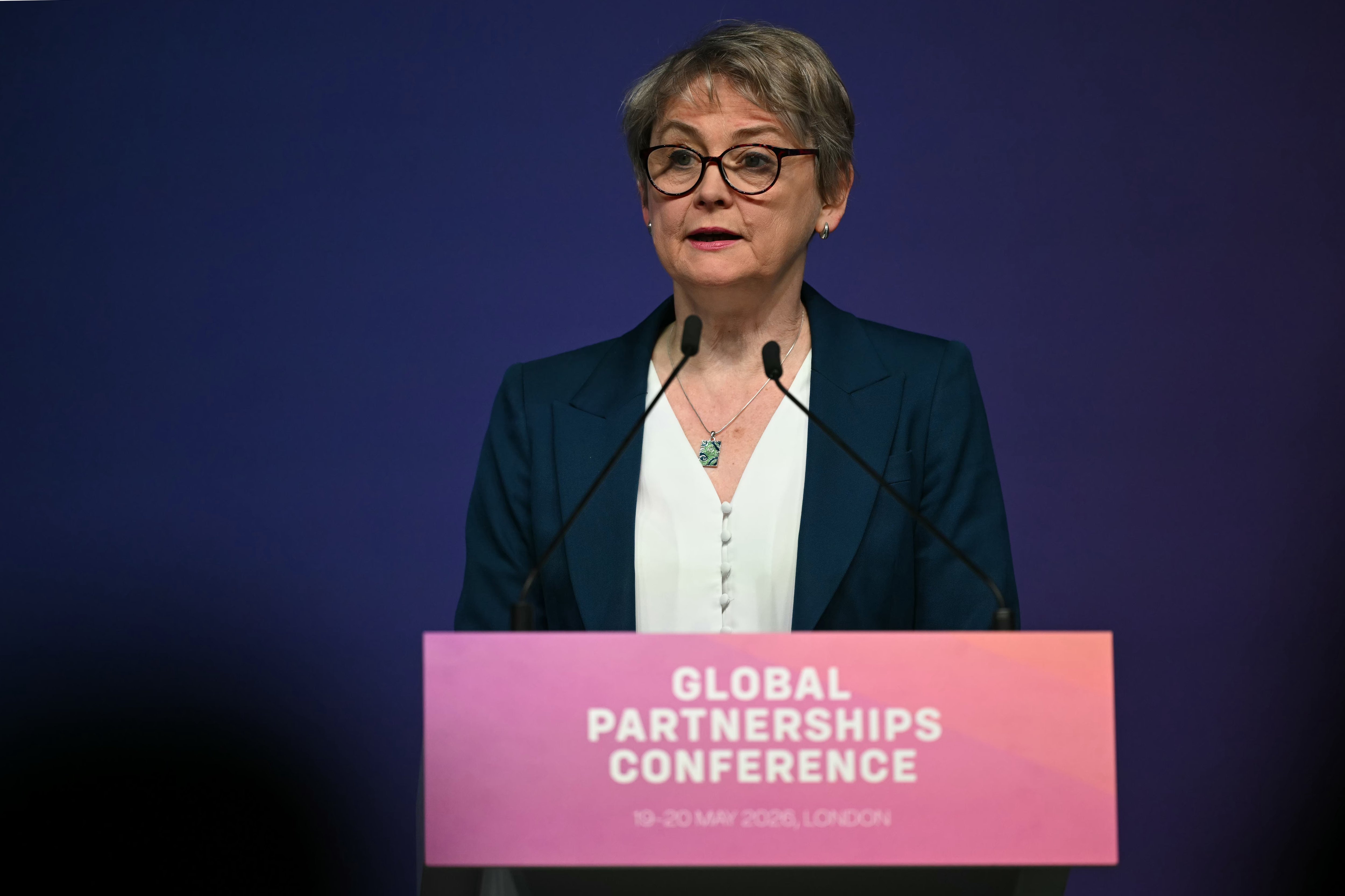 Yvette Cooper warns AI poses 'Hiroshima-style threat to humanity' without global rules