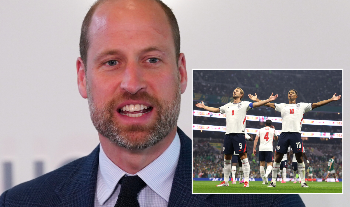 Prince William urges England to triumph in quarter-final after incredible win over Mexico