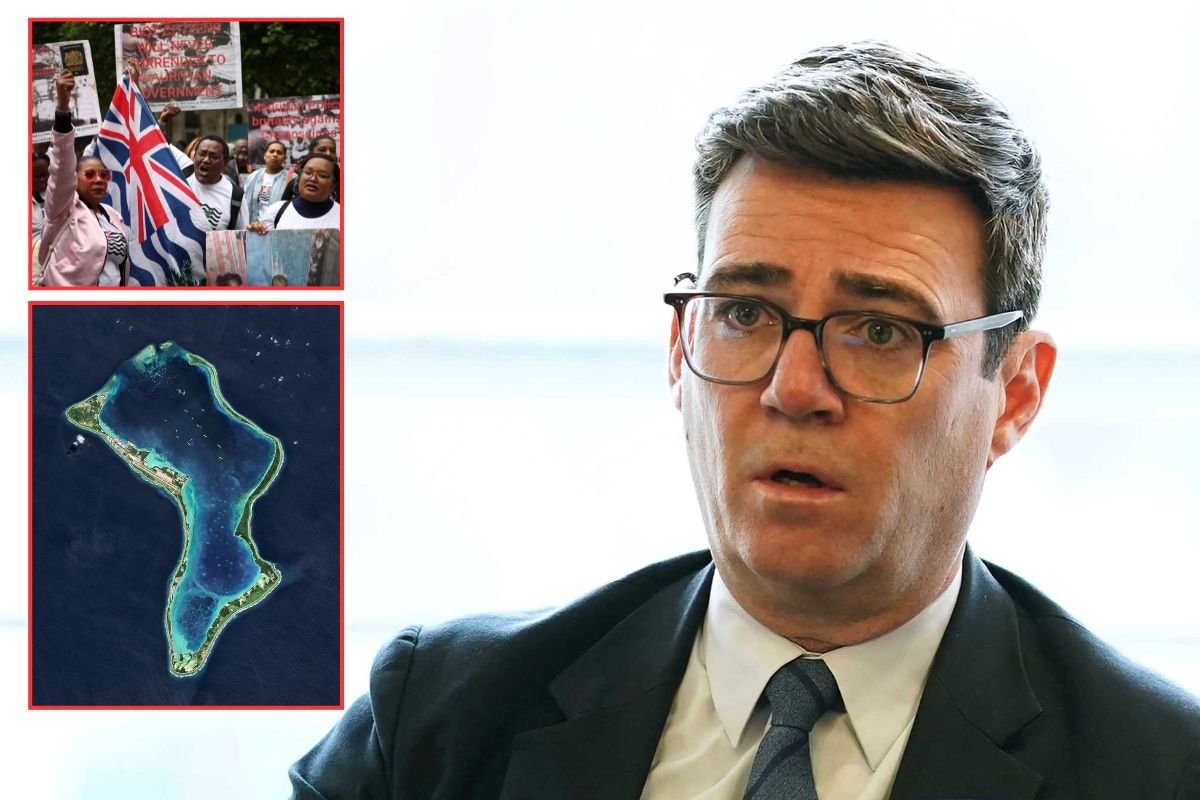 Andy Burnham set to push ahead with Keir Starmer's £35billion Chagos surrender deal