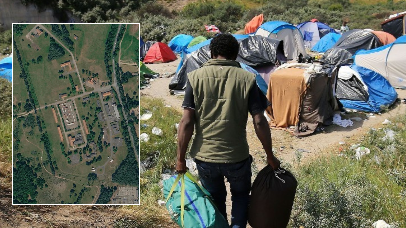 Residents fume as local population to TREBLE under plans to house asylum seekers at former military base