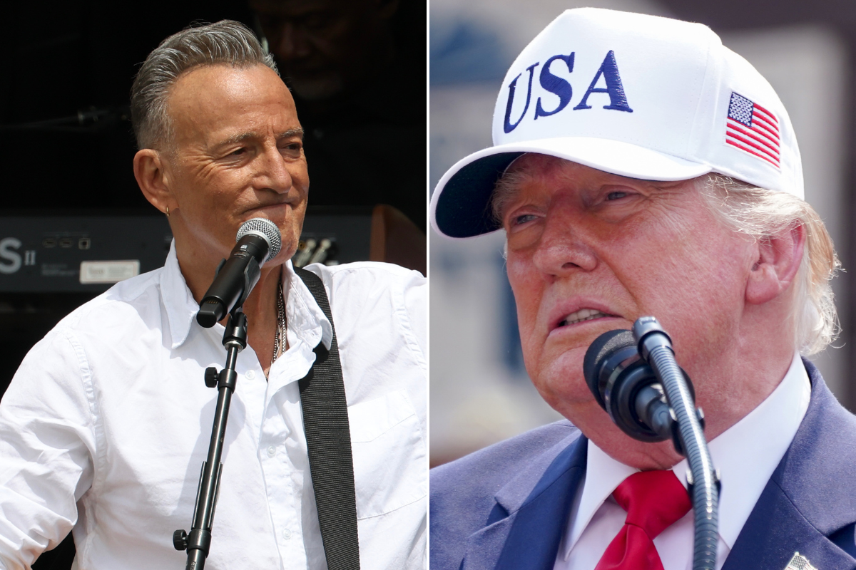 Bruce Springsteen brands himself a 'patriot' for public attacks of Donald Trump as he reignites feud