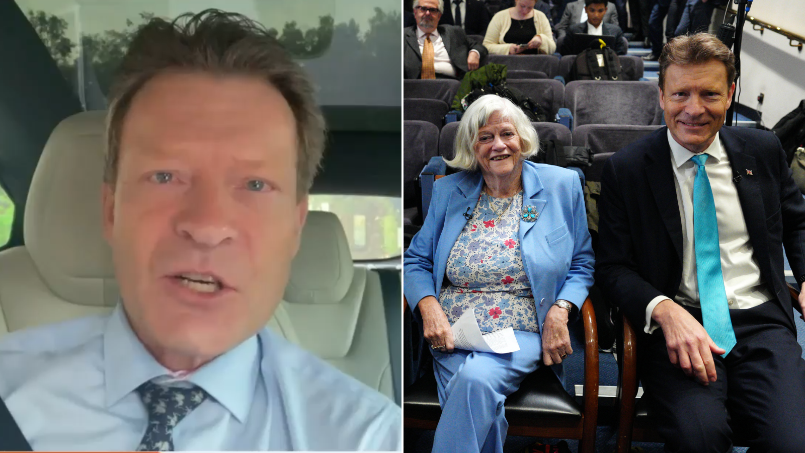WATCH: Richard Tice pays emotional tribute to 'true legend' Ann Widdecombe after her death at 78