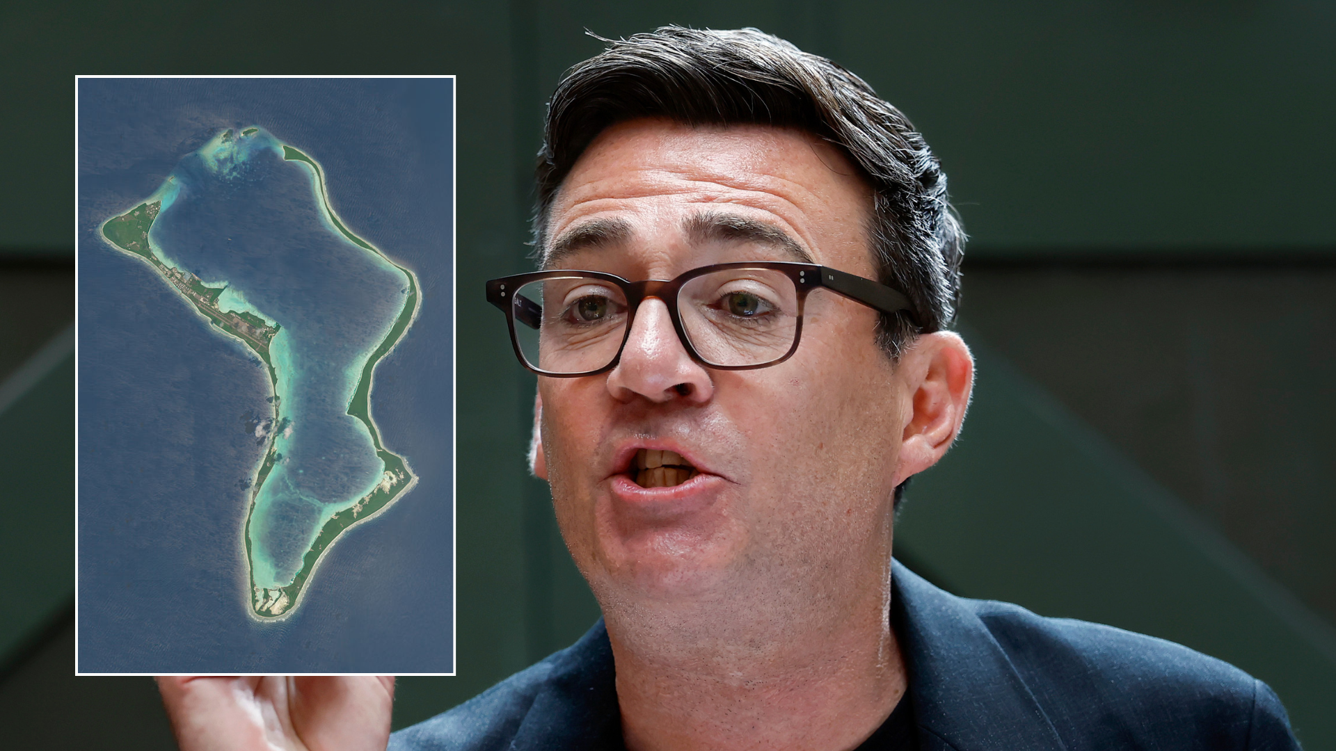 Labour 'to plough on with shameful Chagos surrender deal' under Andy Burnham despite Donald Trump fightback