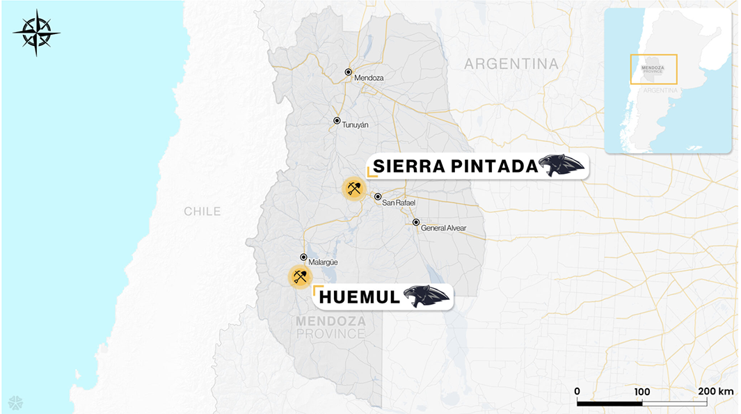 Jaguar Uranium Huemul Project