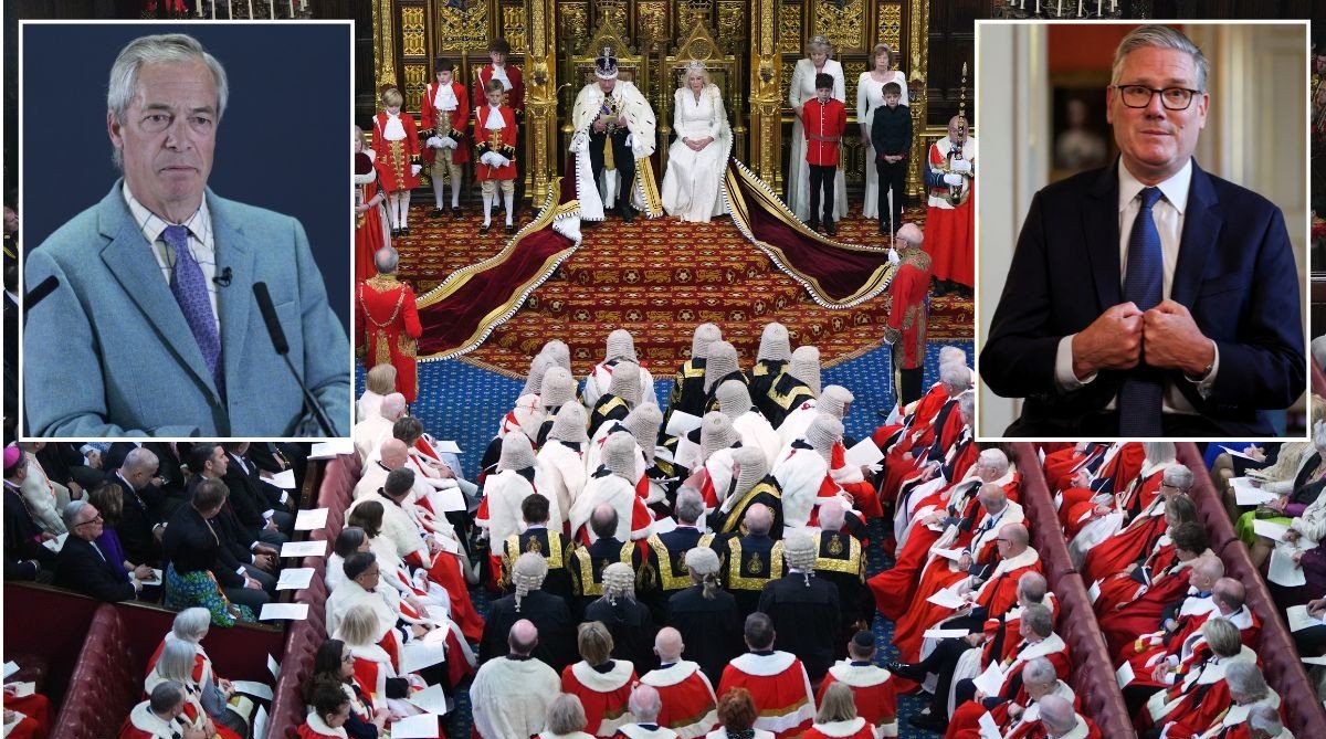 Nigel Farage blasts Keir Starmer over 16 House of Lords appointments as Reform snubbed by PM