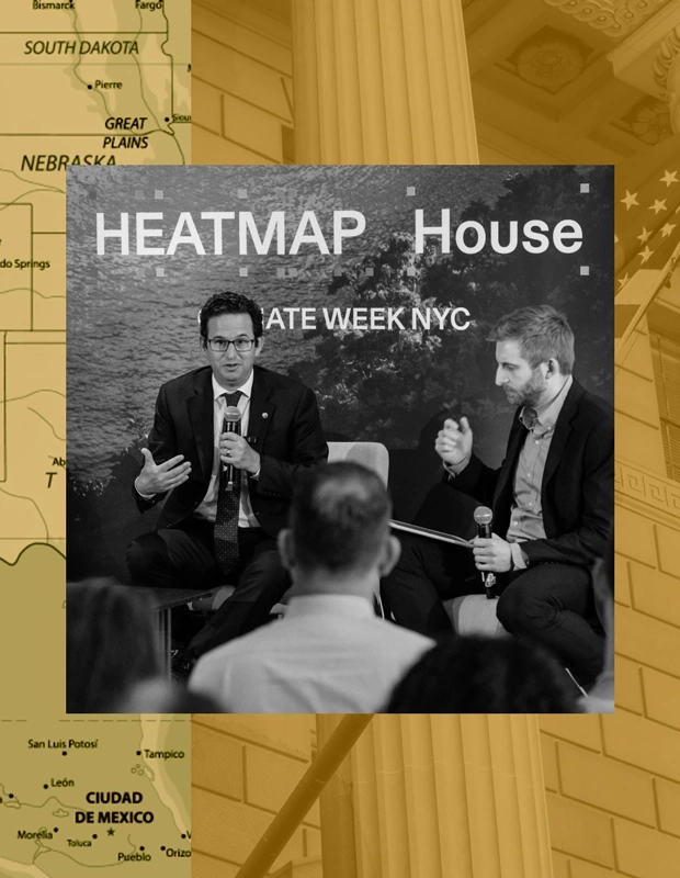Heatmap News Speaters talking at Climate week in New York