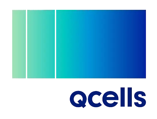 Logo for QCells, a Heatmap News advertiser