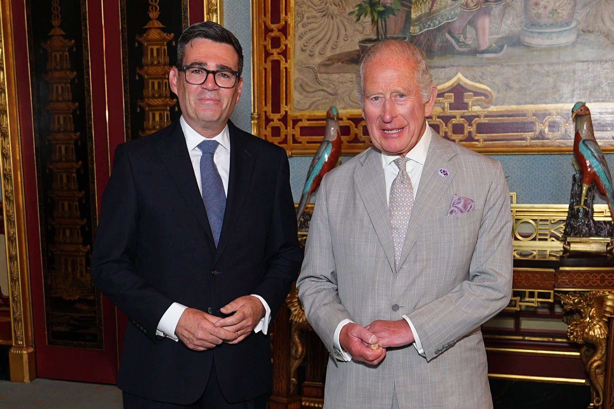 Andy Burnham formally appointed as Prime Minister by King Charles at Buckingham Palace