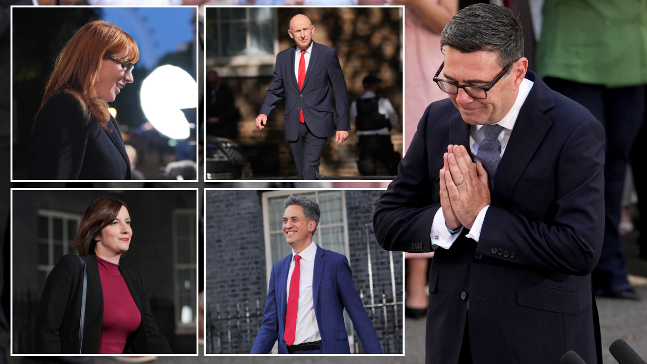 Andy Burnham's new-look Cabinet so far with Ed Miliband and Angela Rayner handed major roles