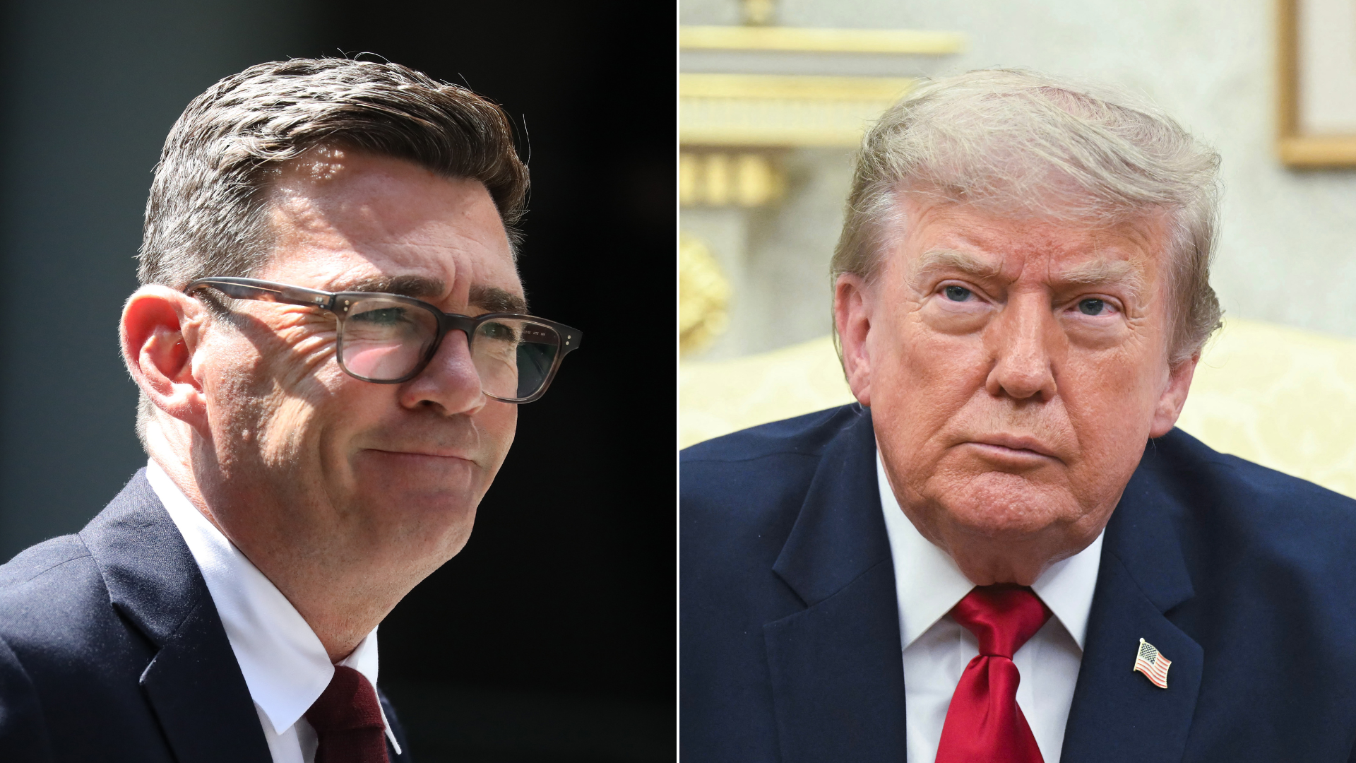 'He's got a big job ahead of him!' Donald Trump issues first public verdict on Andy Burnham after phoning new PM