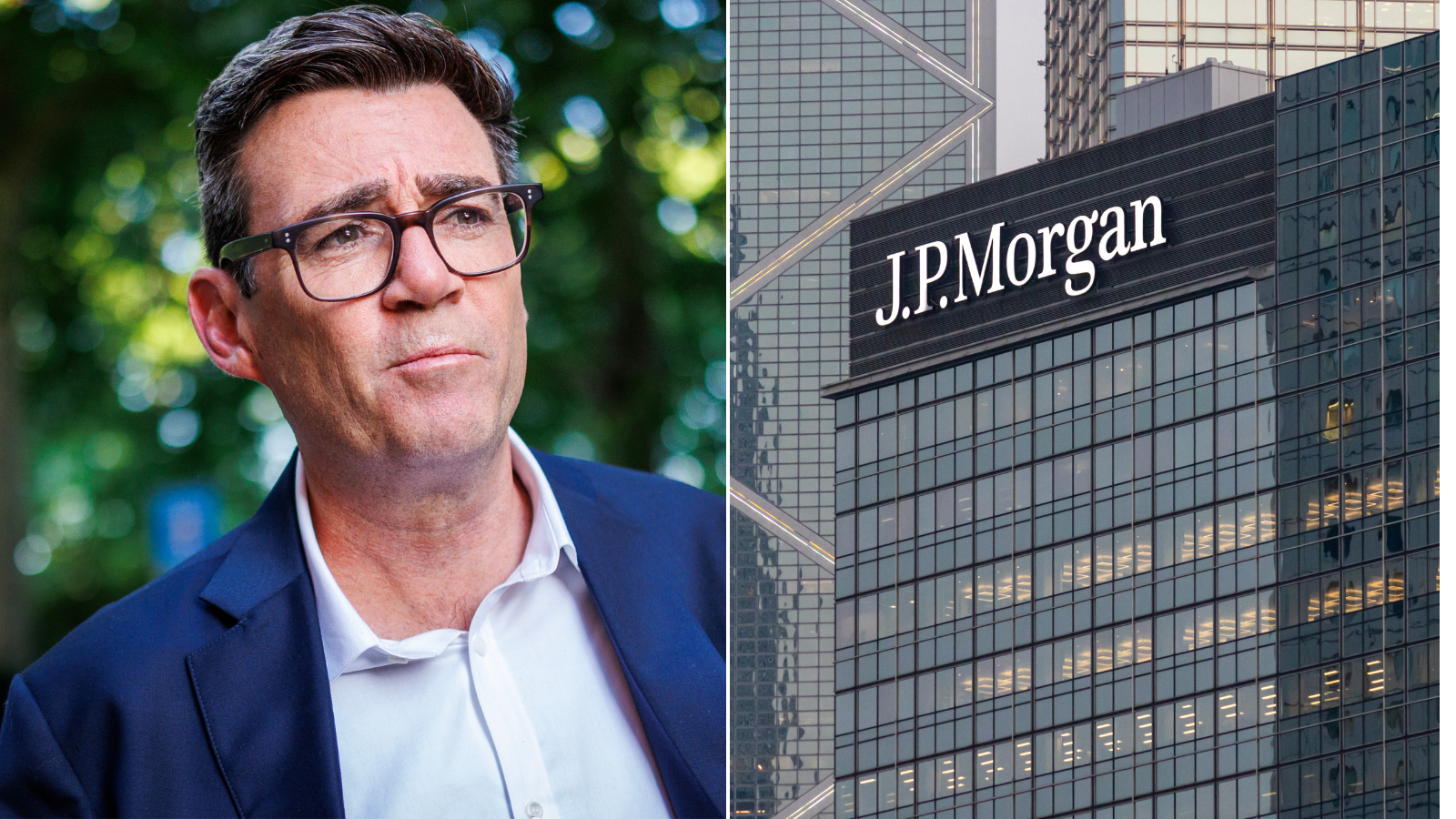 JPMorgan opens door to scrapping £3billion investment in Britain in major tax warning to Andy Burnham