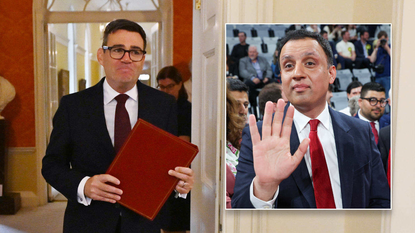 Andy Burnham sparks fury with peerage for Anas Sarwar in appointments blitz before PM heads north