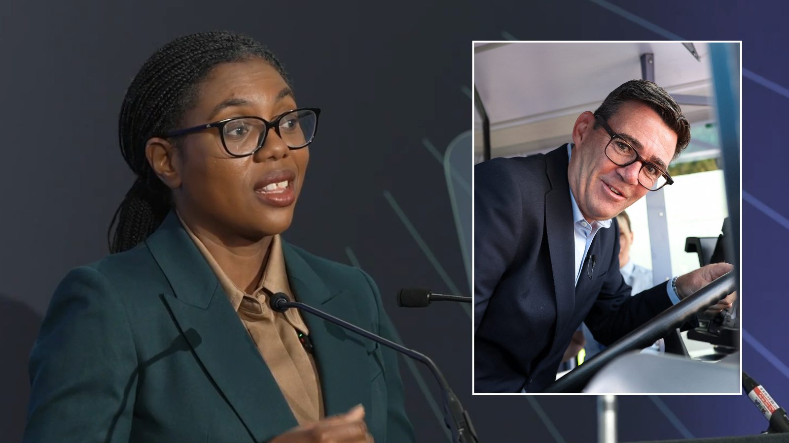 Kemi Badenoch to demand Andy Burnham rules out tax raids to pay for 'spending spree' in first days in charge
