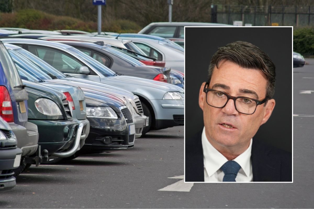 Drivers risk being slapped with new £1,250 parking charge under plans backed by Andy Burnham