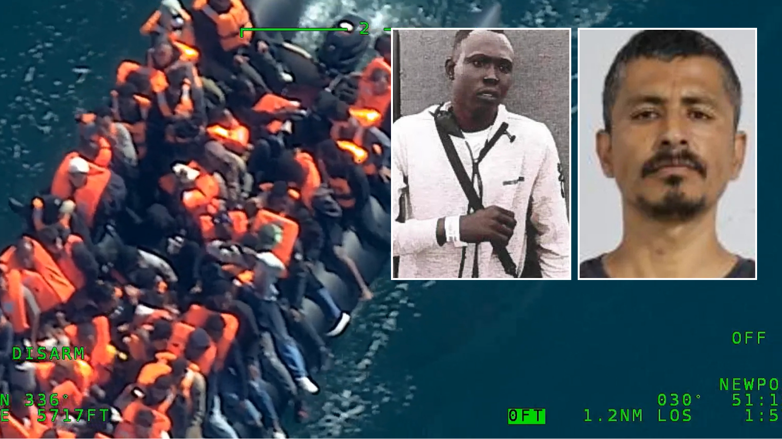 Two small boat pilots jailed after endangering dozens of lives in record-breaking crossing