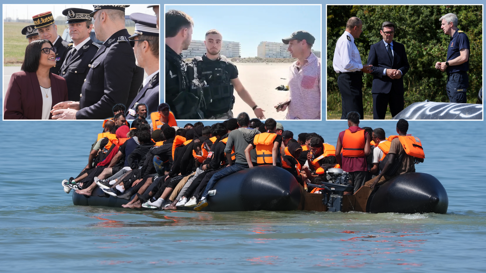 French police accused of wasting taxpayers' cash after billing Britain £8,000 per migrant stopped