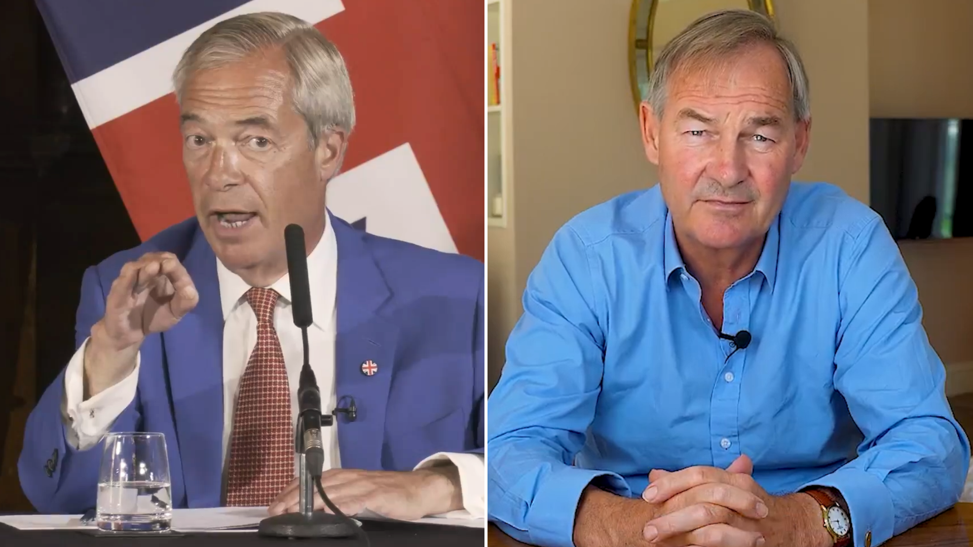Nigel Farage says he reached out to Rupert Lowe after Restore Britain leader's coalition offer
