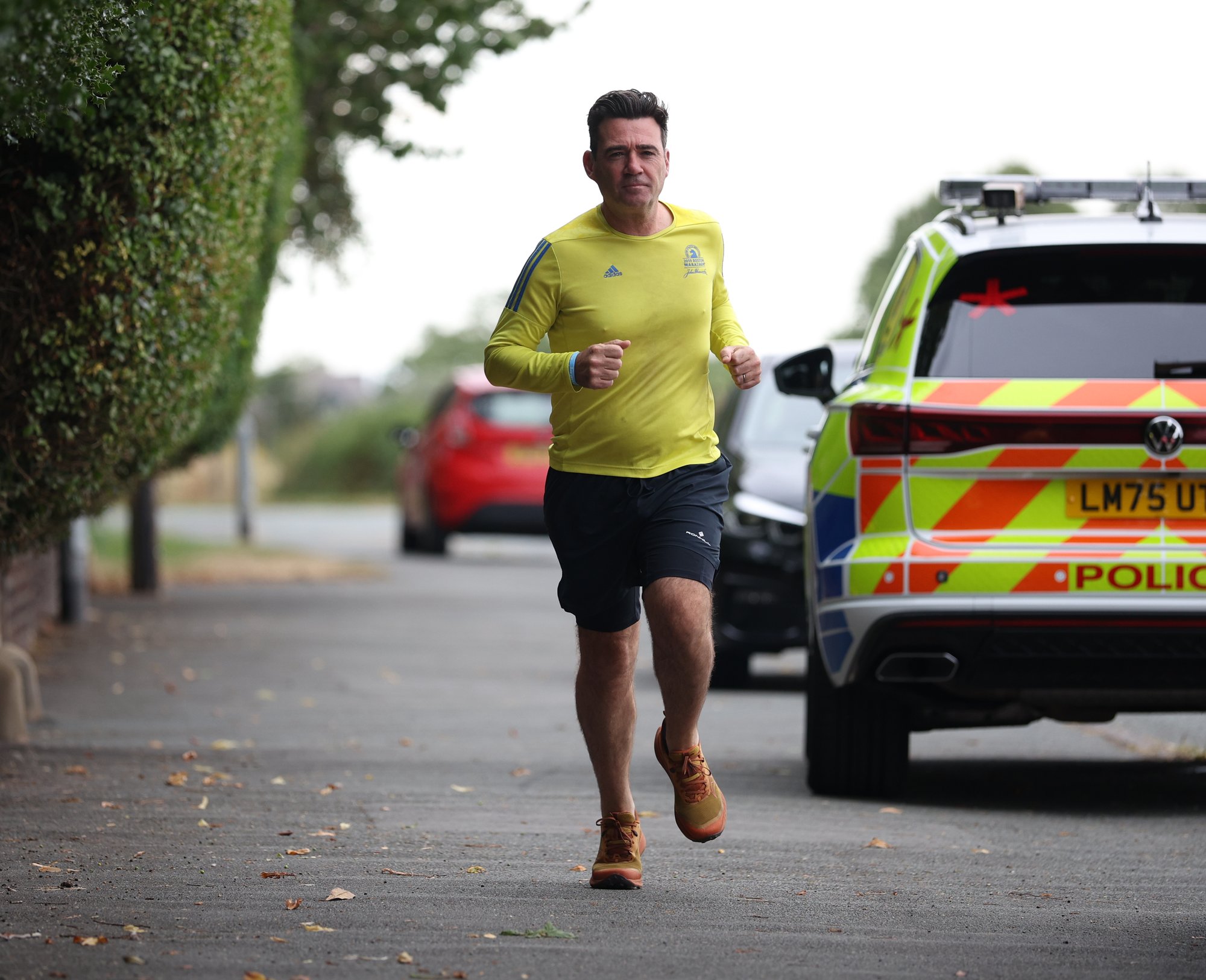 Andy Burnham accused of 'bunking off for jolly abroad' after just two weeks in No10