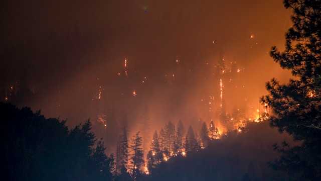 Climate change created conditions for Canada fires,…