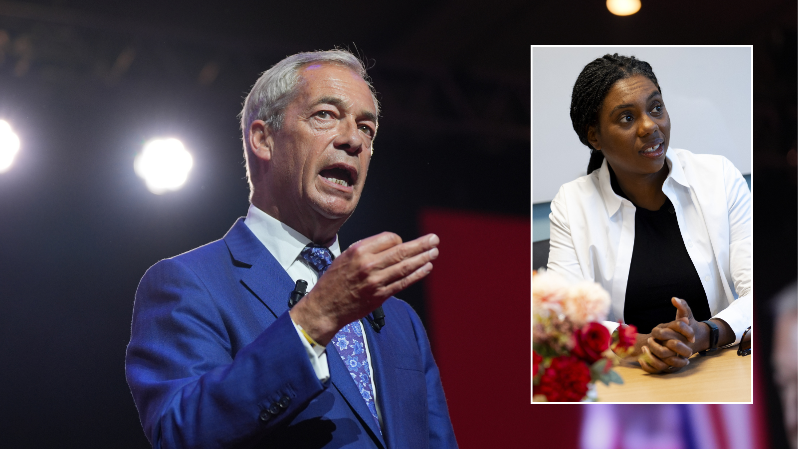 Nigel Farage brands Kemi Badenoch a 'fraud' as row over migrant social housing ban erupts
