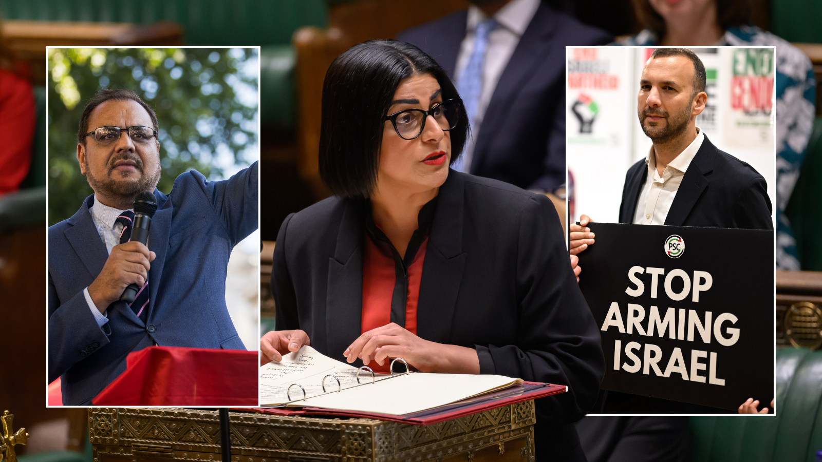 Muslim independents accused of murky 'Gaza plot' to oust Home Secretary