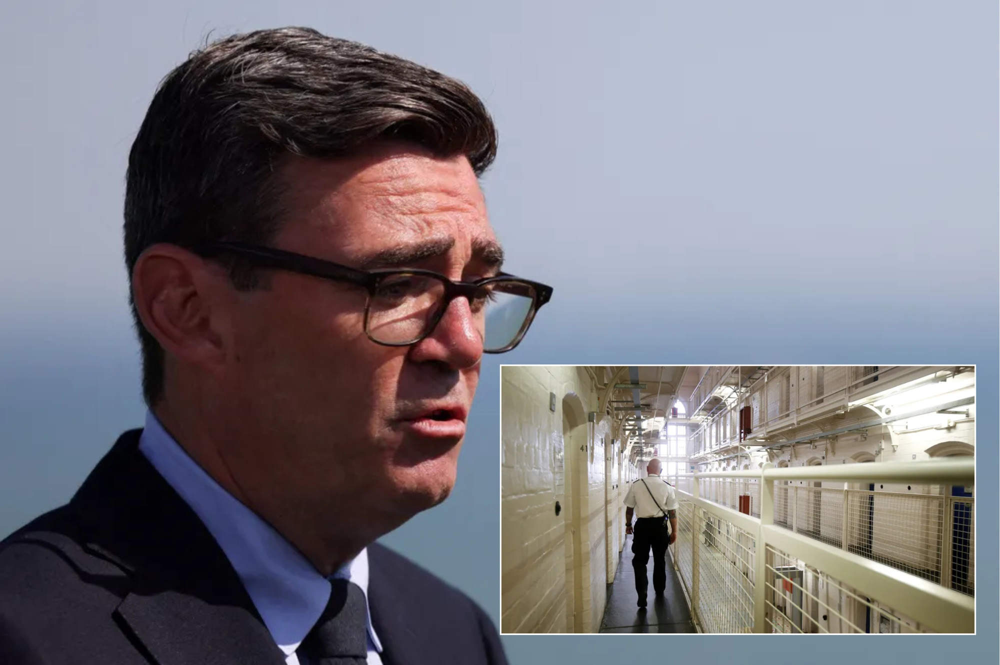 Nearly 2,000 prison cells sit empty because of fire risk as Andy Burnham proposes putting male inmates in female jails