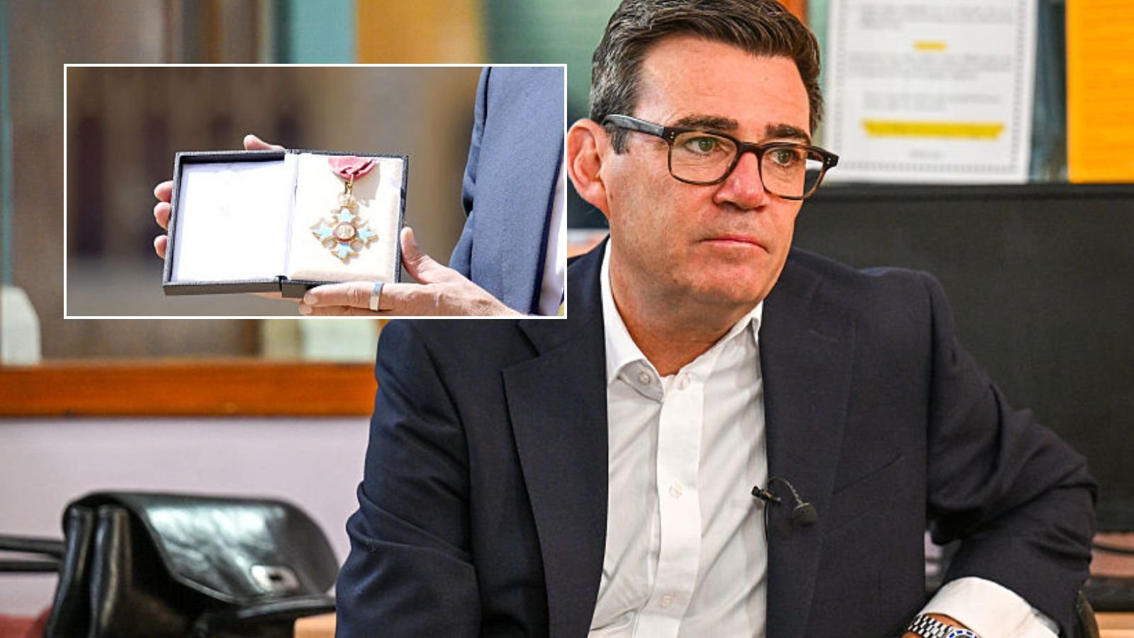 Andy Burnham told to let retirees 'sacrifice' state pensions in exchange for OBEs