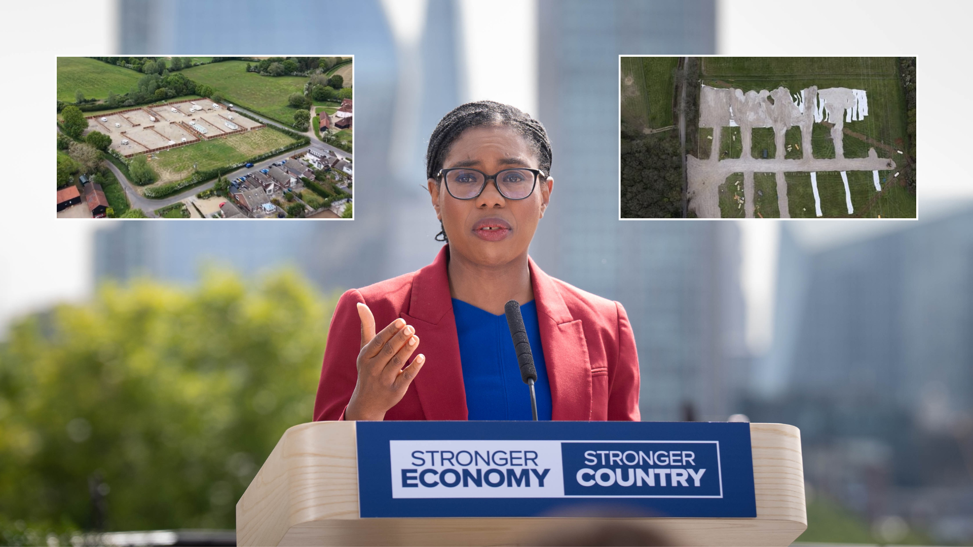 Conservatives pledge 'crackdown on illegal traveller sites' by leaving ECHR