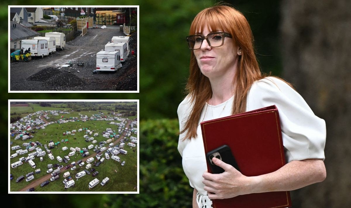 Angela Rayner opens door to more traveller sites near you as councils lose power to stop encampments