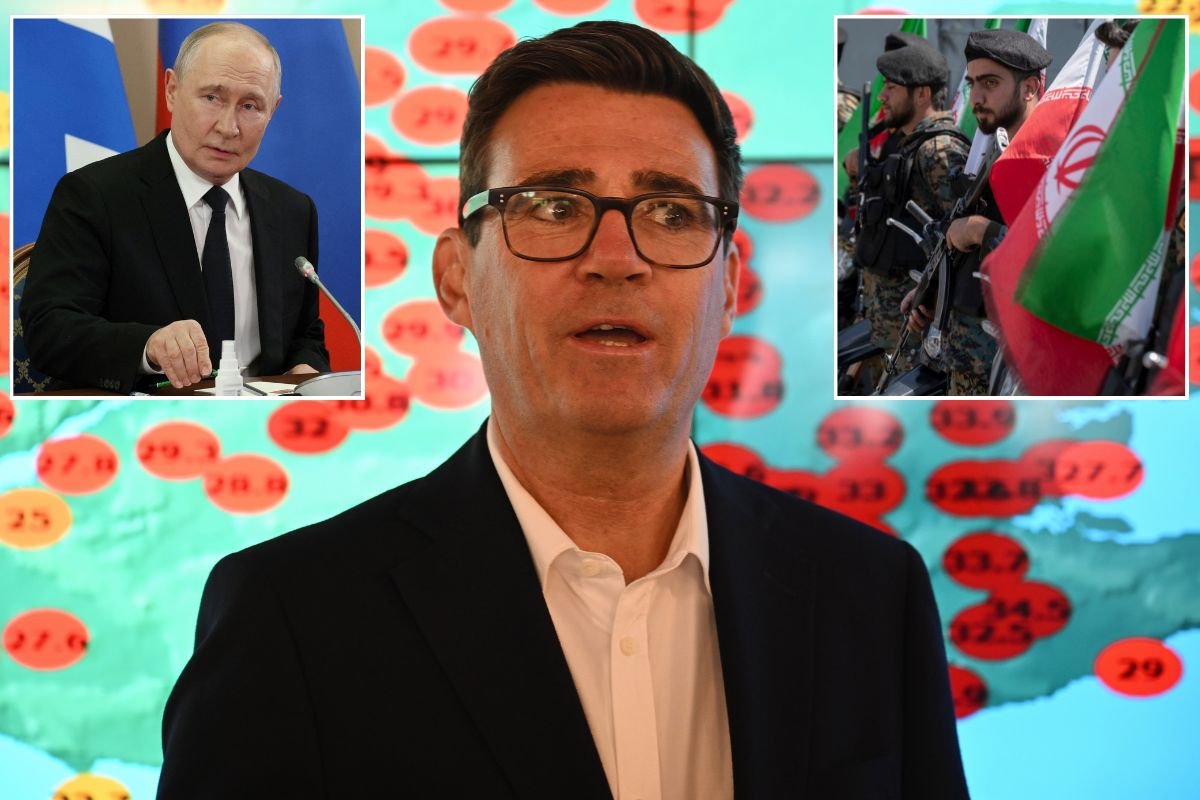 Andy Burnham ‘likely messaged Russia or Iran in fake Donald Trump aide text blunder’