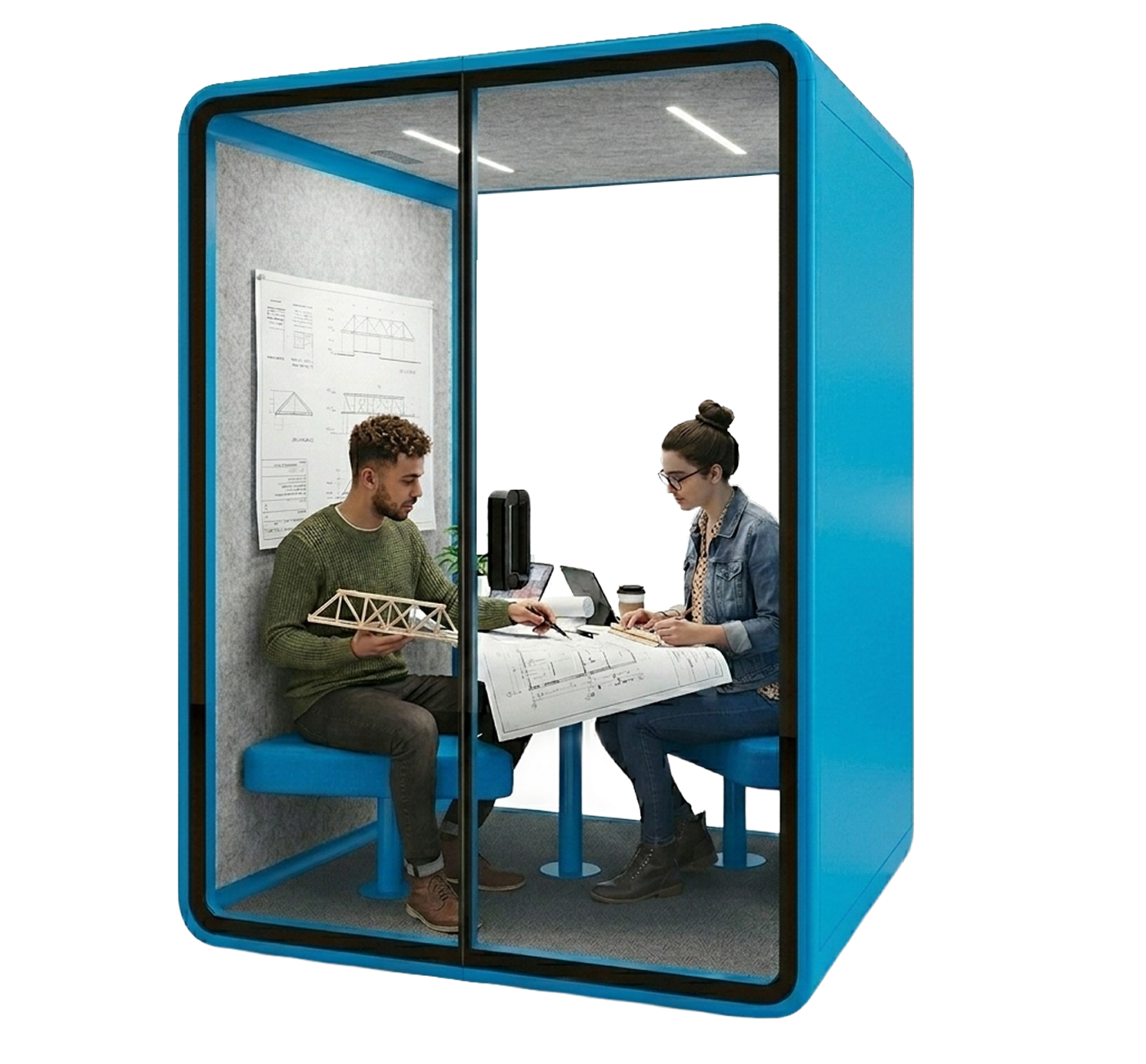 Ricoh Silence Pod azul